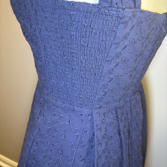 Lilly Pulitzer Cyndi Halter Dress True Navy Fishy Eyelet Size 00 $198 retail NWT - Picture 11 of 16